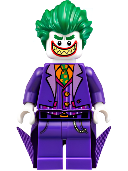 Минифигурка Lego The Joker - Long Coattails, Smile with Pointed Teeth Grin sh354 U